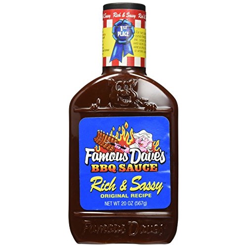 Famous Daves Bbq Sauce, Rich &Amp; Sassy, Original Recipe,20 Oz, P