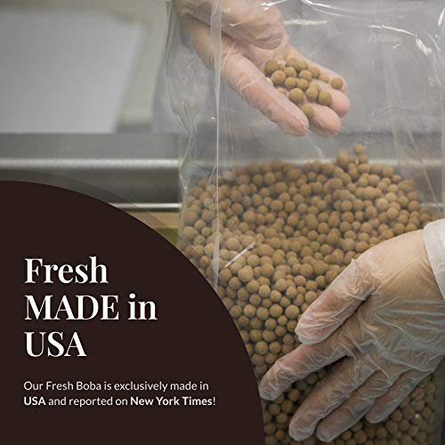 Us Boba Tapioca Pearl Bubble Tea 1Lb Made In Usa For Milk Tea Co