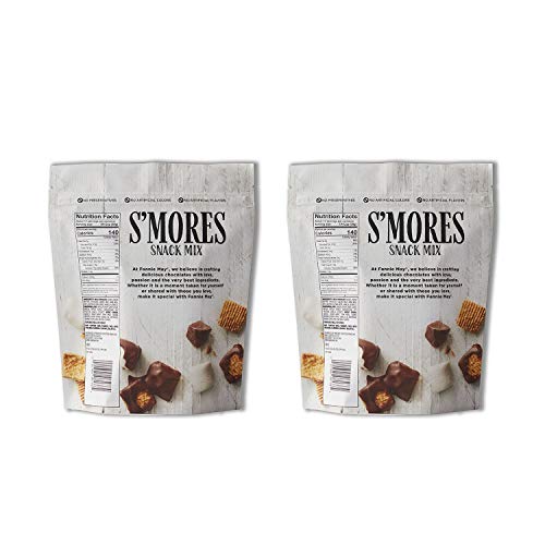 Fannie May Smores Snack Mix, Milk Chocolate Covered Mini Marshm Fannie May Smores Snack Mix, Milk Chocolate Covered Mini Marshm