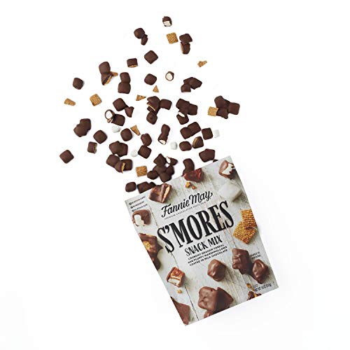Fannie May Smores Snack Mix, Milk Chocolate Covered Mini Marshm Fannie May Smores Snack Mix, Milk Chocolate Covered Mini Marshm