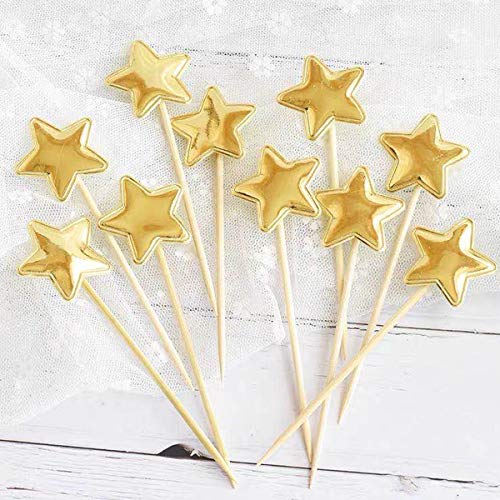 Fantasyon 24 Pcs Happy Birthday Cake Toppers Set, Cake Candles T