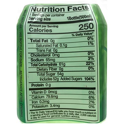 Faraon Aloe Vera Original, 16.907 Ounce Pack Of 20