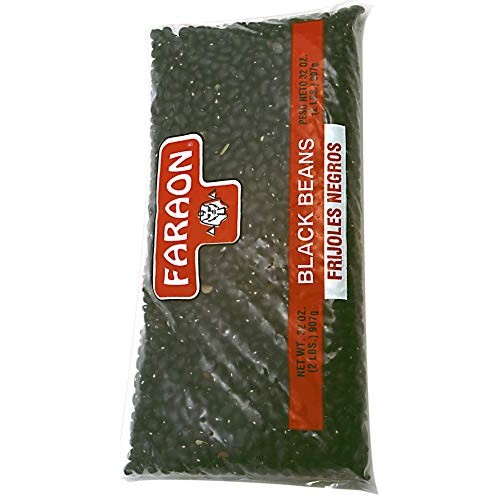 Faraon Black Beans, 2 Pound Pack Of 12