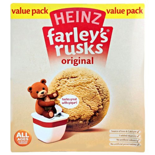 Farleys Rusks 4 Month Original 18 Pack 120G
