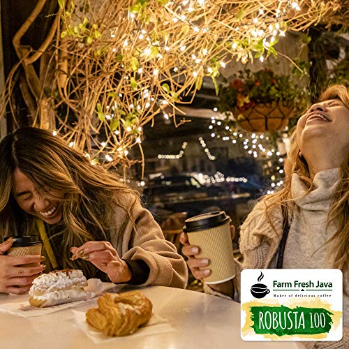 Farm Fresh Java Very Strong Coffee, Robusta Bean Coffee, Energy