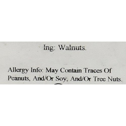California Walnuts Raw - Compares To Organic Walnuts - Shelled H