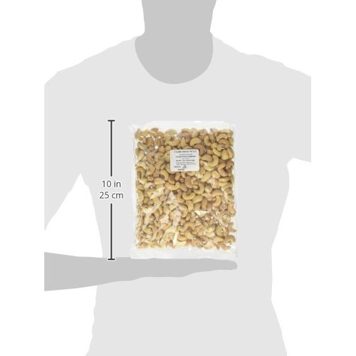 Dry Roasted Cashews Unsalted - Baked In Small Batches - Without