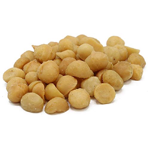 Dry Roasted Macadamia Nuts With Sea Salt 1 Lb - Oven Roasted T