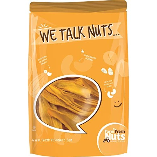 Farm Fresh Nuts Natural Dried Mango ~No Sugar Added~ Brand New P