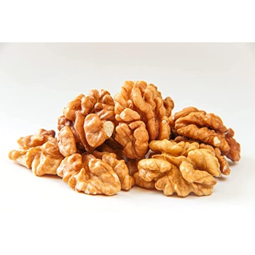 Oven Roasted California Salted Walnuts With Himalayan Salt And A