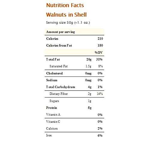 Walnuts In Shell- Jumbo Natural California Walnuts- Great Source