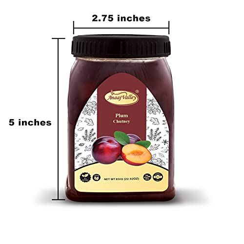 Anaaj Valley Spicy Plum Chutney - Premium Sweet Peach Chutney – ...