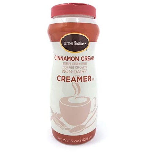 Farmer Brothers Cinnamon Cream Non-Dairy Coffee Creamer, 15 Oz