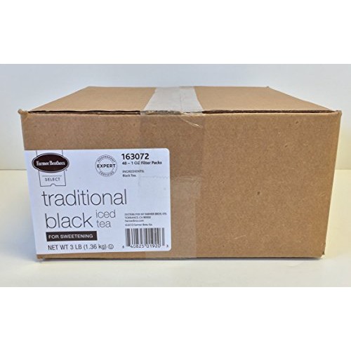 Farmer Brothers Black Iced Tea - 1 Oz Filterpacks 48 Count