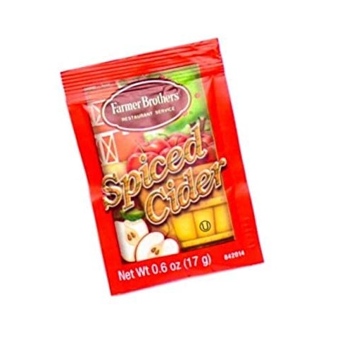 Farmer Brothers Instant Apple Spiced Cider Packets, 25 Packets P...