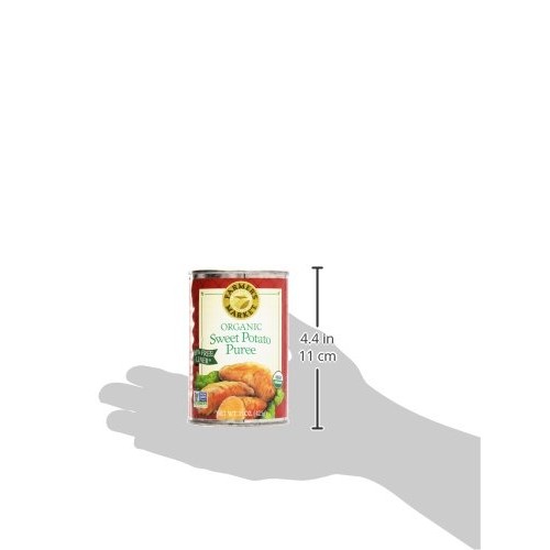 Farmers Market Organic Sweet Potato Puree, 15 Oz