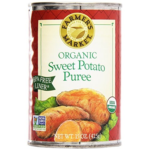 Farmers Market Organic Sweet Potato Puree, 15 Oz