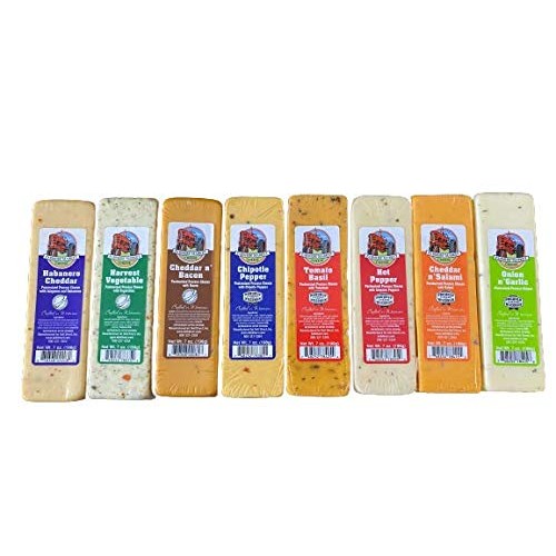 Farmers Market 7Oz. Variety Cheese Blocks - 8 Count