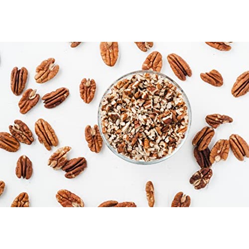 Shelled & Raw Chopped Georgia Pecans 1 Lb - Handpicked for Fre...