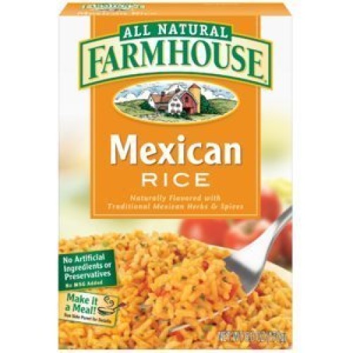 Farmhouse, Mexican Style Rice, 6Oz Box Pack Of 6