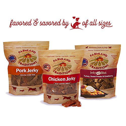 Farmland Traditions Usa Made 2 Lb. Pork Jerky Dog Treats