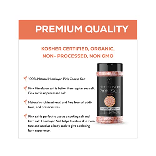 Himalayan Pink Salt Edible Coarse Jar