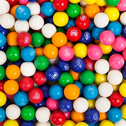 Bulk Mini Dubble Bubble Gumballs - 5 Lbs In A Resealable Bomber