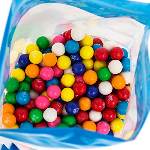 Bulk Mini Dubble Bubble Gumballs - 5 Lbs In A Resealable Bomber