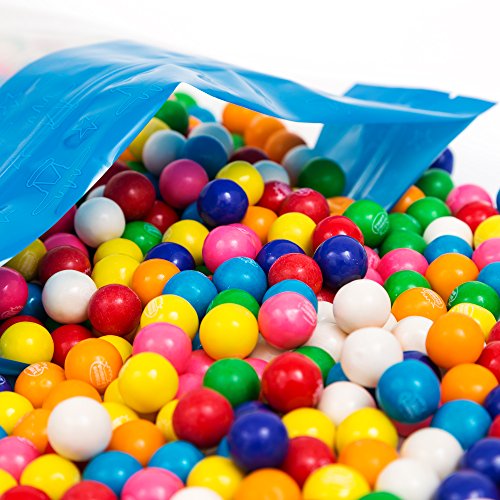 Bulk Mini Dubble Bubble Gumballs - 5 Lbs In A Resealable Bomber