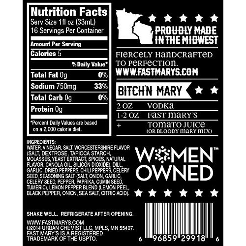 Fast Marys Bloody Mary Enhancer - Mild Bangin Blend