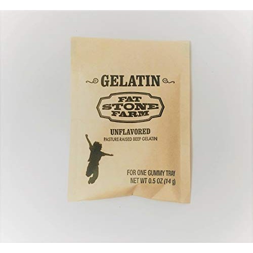 Fat Stone Farm Kosher Beef Gelatin Powder Unflavored - - 2 X S