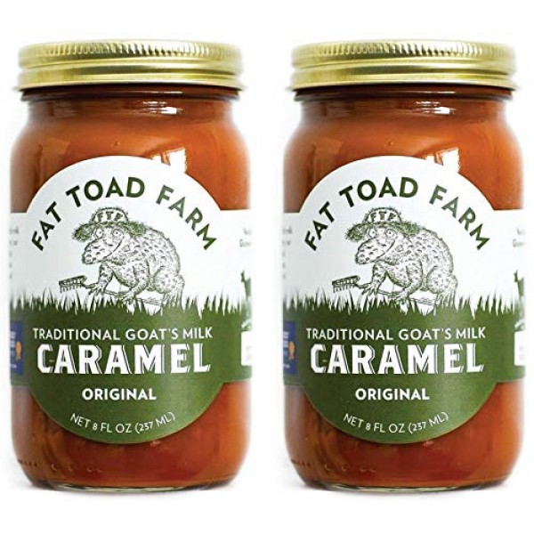 Fat Toad Farm Traditional Goat’s Milk Caramel Sauce, Original, 8...