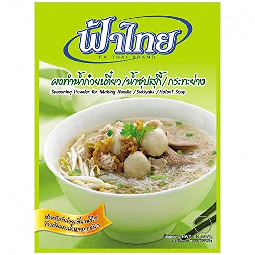 Fa Thai Brand, Seasonings Powder For Making Noodle, Sukiyaki, Ho