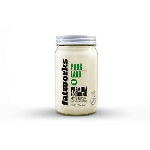 Fatworks Usda Premium Pasture Raised Pork Lard, Sourced Exclusiv