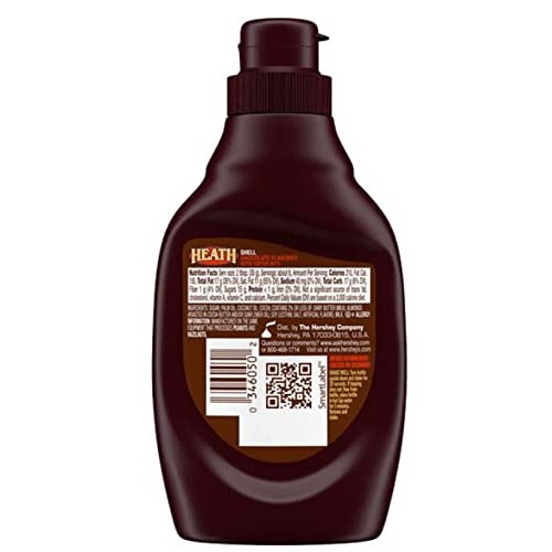 Hersheys Shell Ice Cream Topping Variety Set Includes Heath Tof...