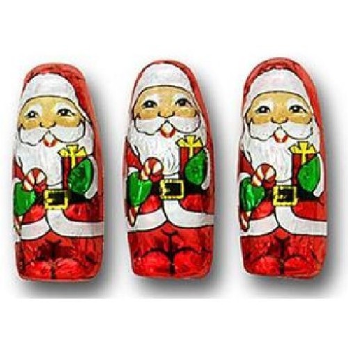 Mini Santa Claus Christmas Premium Chocolate 50 Pieces By Favoro