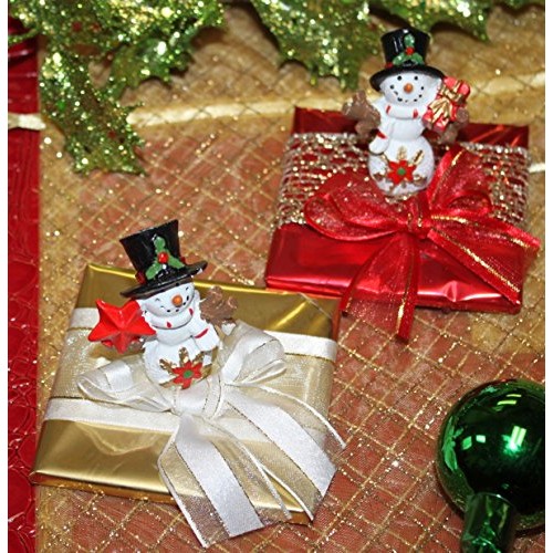 2-Pieces Of Fancy Decorated Christmas Chocolate With Porcelain S