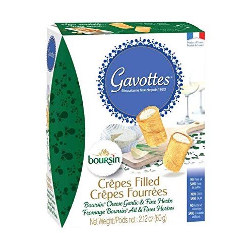 Gavottes Crispy Crêpes Filled With Basil Pestocrepes Fourrees