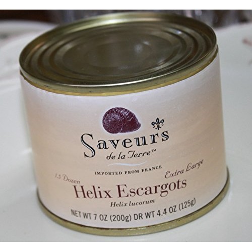 French Escargots - 1.5 Dozens , 18 Extra Large Escargots Importe