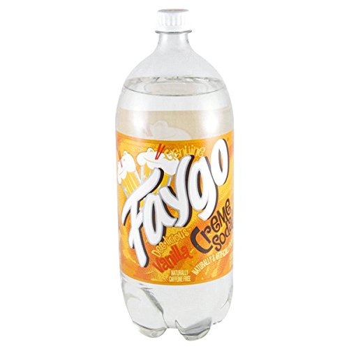 Faygo Vanilla Cream Soda, 2-Liter Plastic Bottle