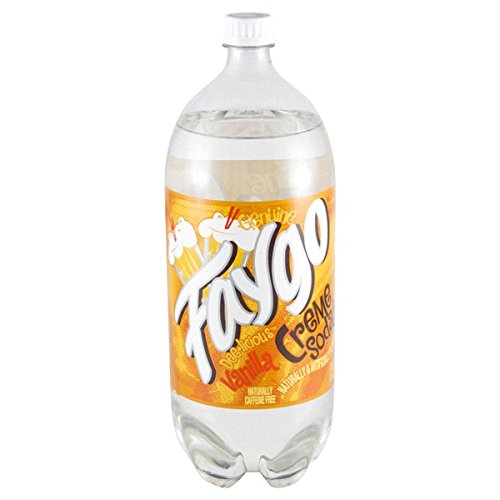 Faygo Vanilla Cream Soda, 2-Liter Plastic Bottle