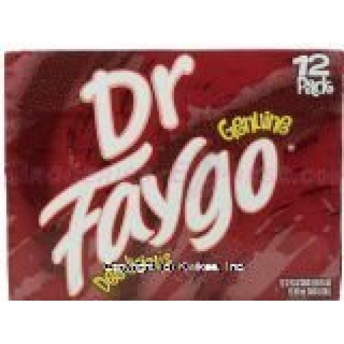 Faygo Dr. Faygo Soda Pop, 12-Pack, 12-Ounce Cans By Faygo
