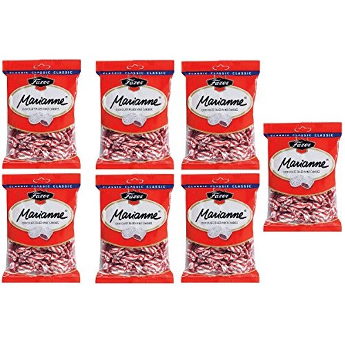 Fazer Marianne Chocolate Filled Mint Candies 7.76Oz 220G Set Of 7