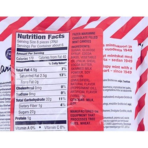 Fazer Marianne Chocolate Filled Mint Candies Imported From Finla