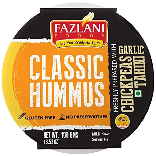 Ready To Eat Classic &Amp; Black Olives Hummus Shelf Stable &Amp; Gluten