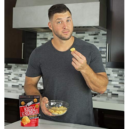 Fbomb Cheese Crisps: Healthy Low Carb Snacks, High Protein Crisp