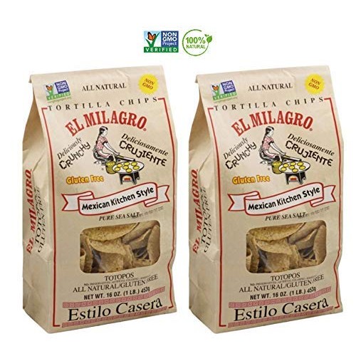 El Milagro 100% Natural Deliciously Crunchy Non-Gmo, Gluten-Free
