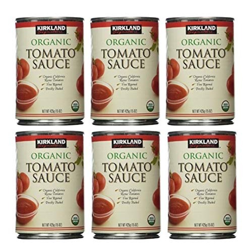 Kirkland Signature Organic Roma Vine Tomato Sauce - 6 Pack 15 O