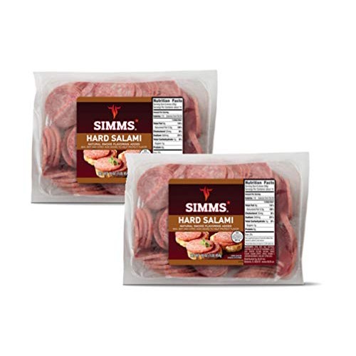 Simms Premium Smoke Flavored Hard Salami Slices 2 Pck 2
