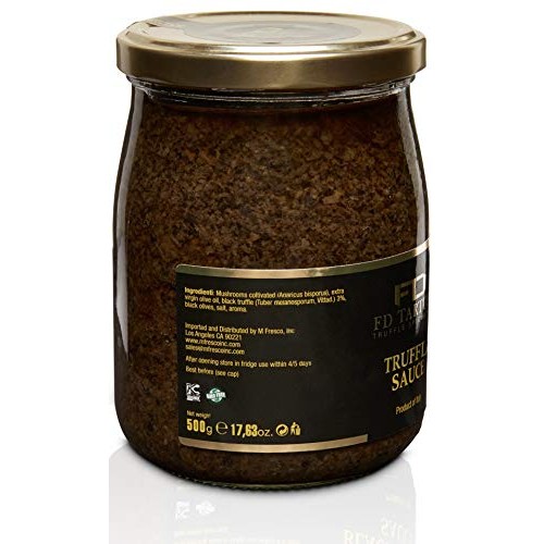 Fd Tartufi Truffle Sauce 500G 17.63Oz - Tuber Aestivum Gourm